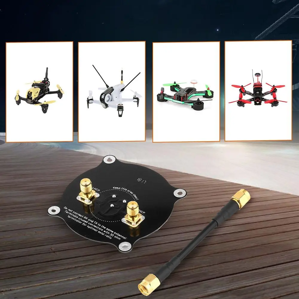 Antenne 5.8GHz 9.4dBi LHCP RHCP pour Drone FPV Eachine EC800D