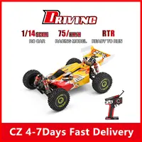 WLtoys XKS 144010 Remote Control Car Off-Road Car High Speed 75km/h 1/14 2.4GHz Racing Car 4WD RTR with Metal Chassis 1