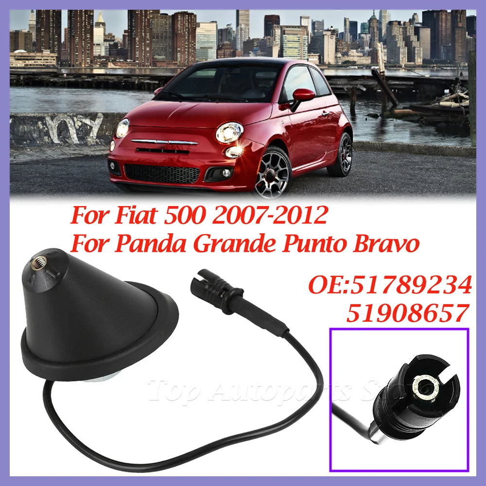 ANTENNE FM/AM Hai Auto Dachantenne Shark Fiat Panda Brava Bravo Punto
