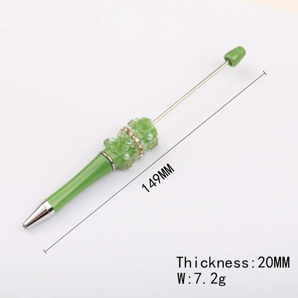 Cordial Design 20Pcs 20*149MM Jewelry Findings & Components/DIY Beaded Pen Accessories/Beadable Pen Findings/Plastic Pens #16427 - cordial