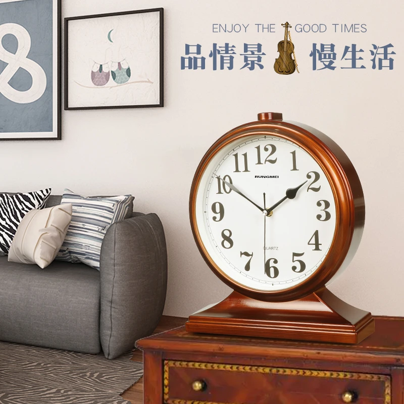 Digital Clock Table Clock Digital Desk Clock Digital Table Clock Large Desk Clock Silent Watch Retro Creative Living Room Antique Table Clock Desktop Bedroom