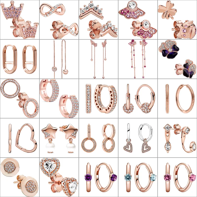 Pulsera Plata Italiana 925 De Corazón Rosa - Joyas Nelly