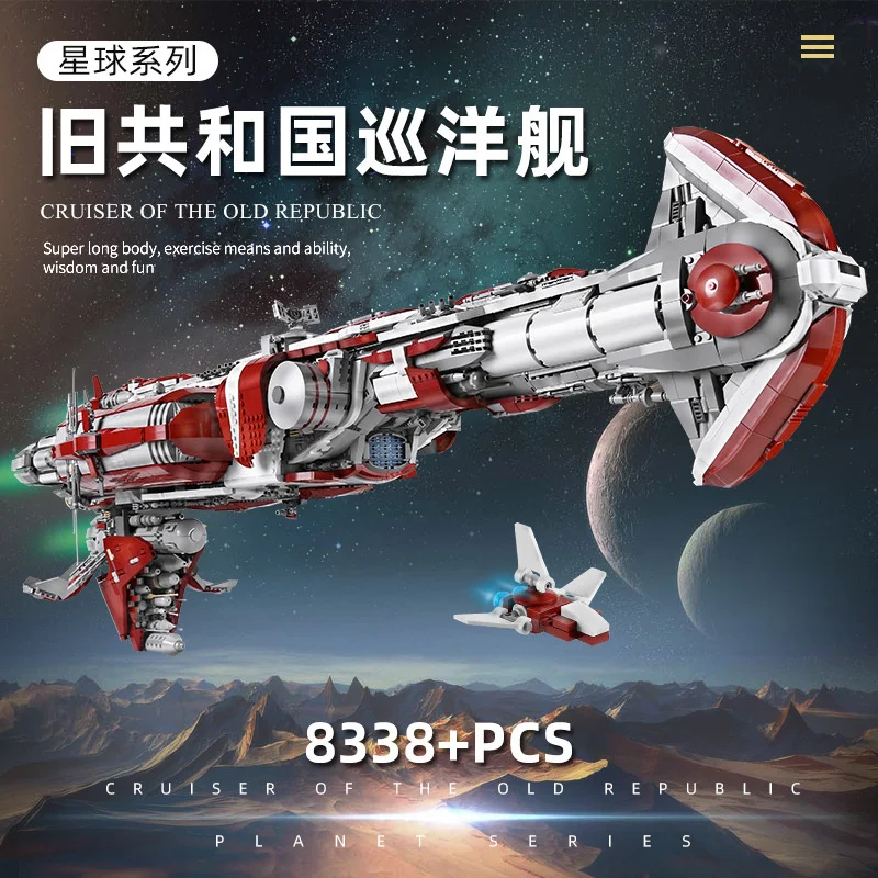 Mould King 21002 Old Republic Escort Cruiser Star Plan