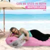 Inflatable pregnant woman air cushion, PVC maternity pad, prone sleeping mattress, concave-convex and comfortable