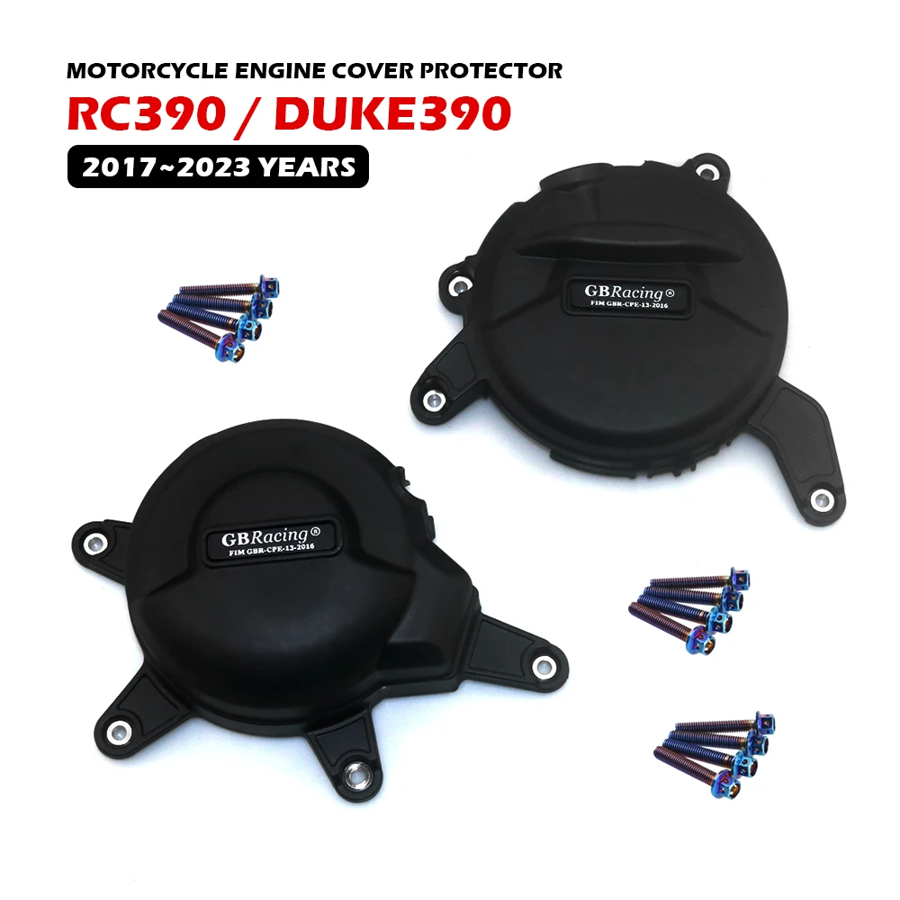 

For RC390 DUKE390 2016 2017 2018 2019 2020 2021 2022 2023 Motorcycle Engine Protector Cover For GB Racing Modified Accessories