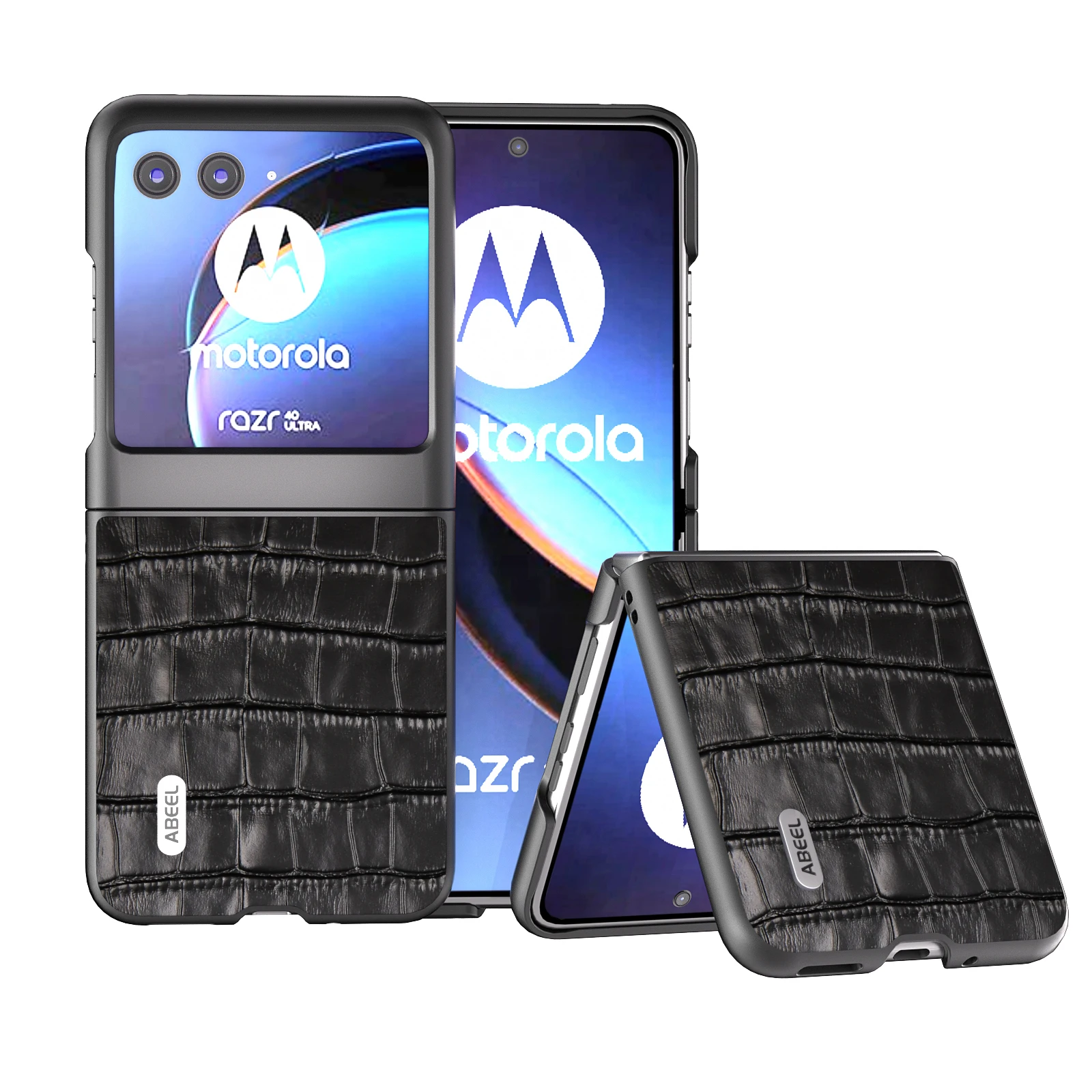

Роскошный модный чехол из натуральной кожи для телефона Motorola Moto Razr 40 Ultra 5G чехол Razr 40 Ультра чехол противоударный защитный чехол