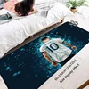 Entrance Doormat Messi Non-slip Bedroom Soccer Mat Halllway Carpet Kitchen Floor Mat Flannel Living Room Home Car Decor Bath Rug 2