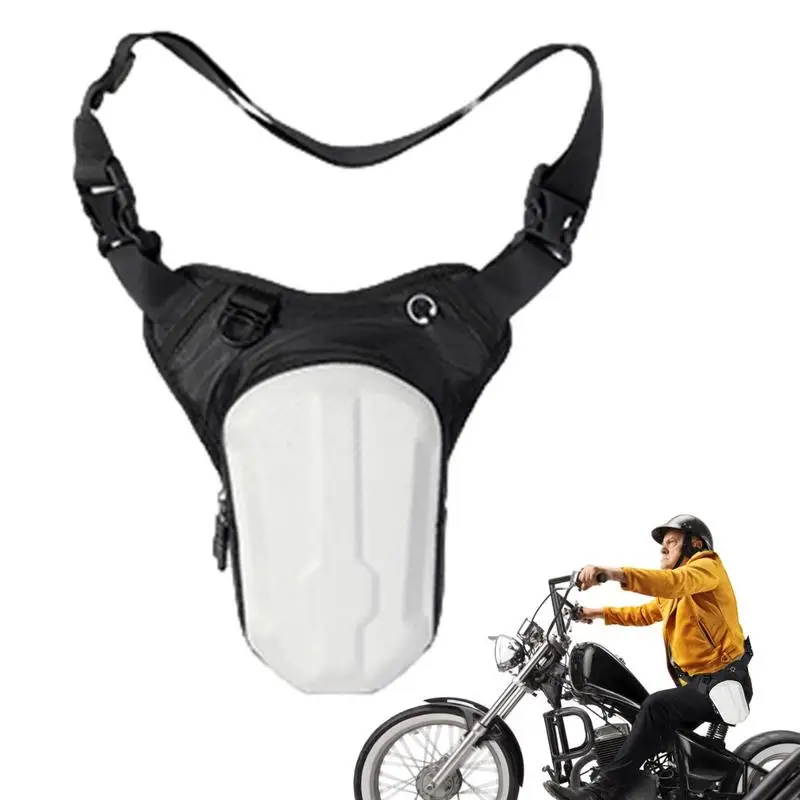 Motorcycle Drop Waist Leg Bag Multifunctional Polyester Waist Packs Leg Bag Waterproof Motorbike Thigh Belt Hip Bum Fanny Bag