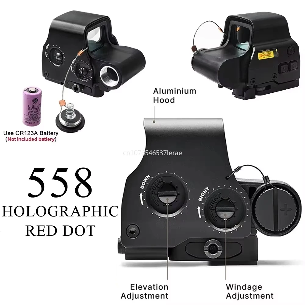  slider image of EOTECH 558 Holographic Rifle