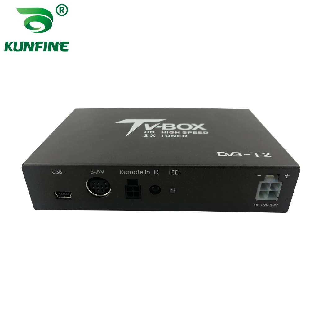 Car DVB-T2 Tuner DVB-T2 Box Car Digital TV Receiver H.264 MPEG4 Digital SET  TOP BOX Two Tuner/Antenna for Car GPS Android player - AliExpress