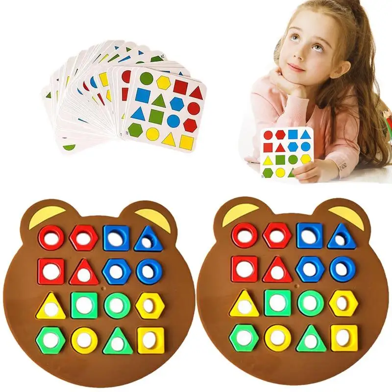 

Детская игрушка-головоломка Монтессори