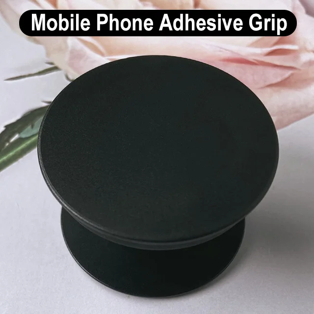 Uchwyt na palec Stojak Kieszonkowe gniazdo dla IPhone 15 Samsung Obsługa telefonów komórkowych Uchwyt Tok Składany uchwyt w jednolitym kolorze