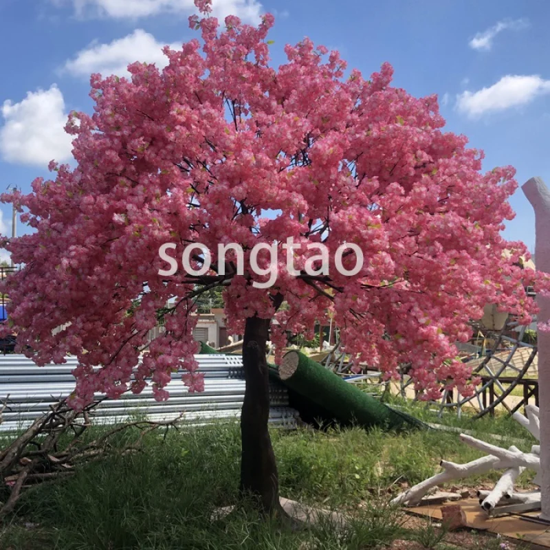 Custom. songtao 저렴한 인공 벚꽃 나무, 인공 꽃, 웨딩 장식, 남자 제작 장식
