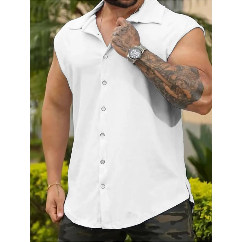

Summer Vest Men Jackets Wedding Casual Vintage Waistcoat Flax Single Breasted