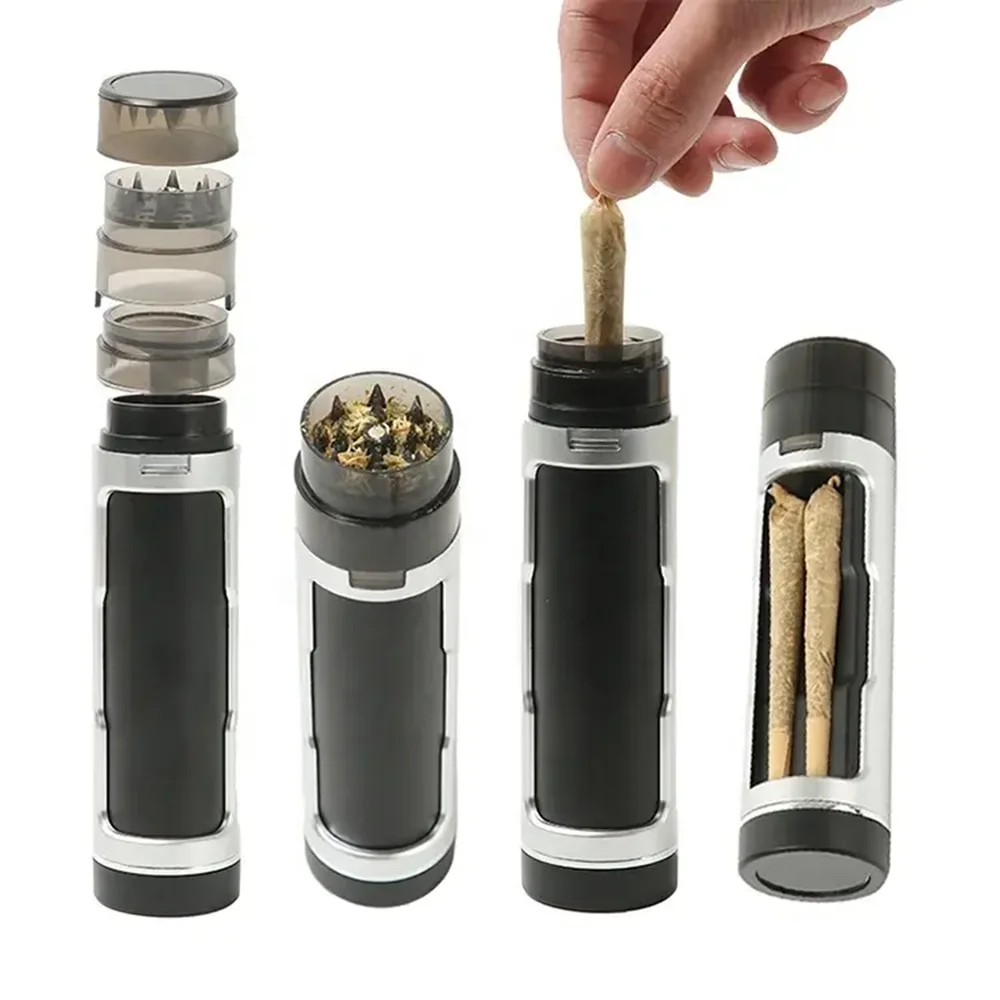 3In1PortableCigarettesCasewithFillingHornTubeFunctionHigh