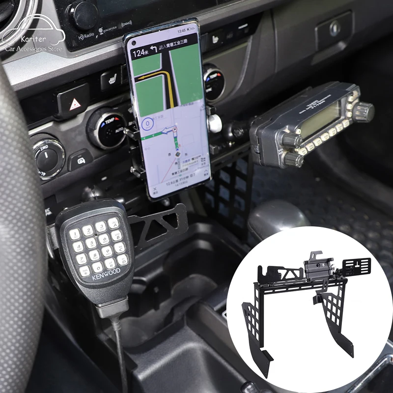 

Многофункциональный держатель для телефона из алюминиевого сплава, для Toyota Tacoma 2016-2022