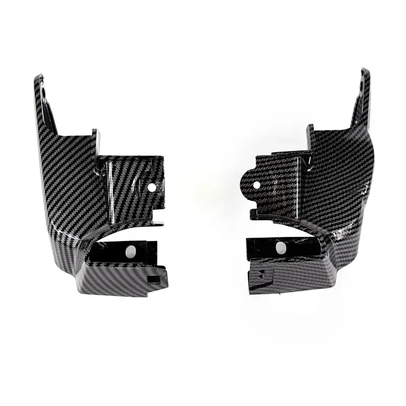 Water Transfer Carbon Fiber Battery Compartment Lock Surround For Sur Ron Light Bee X Segway X260 Surron Parts motorcycle battery compartment lock