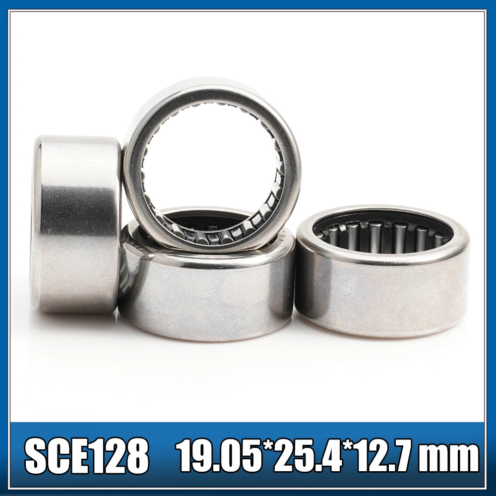 

SCE128 Bearing 19.05*25.4*12.7 mm ( 5 PCS ) Drawn Cup needle Roller Bearings B128 BA128Z SCE 128 Bearing