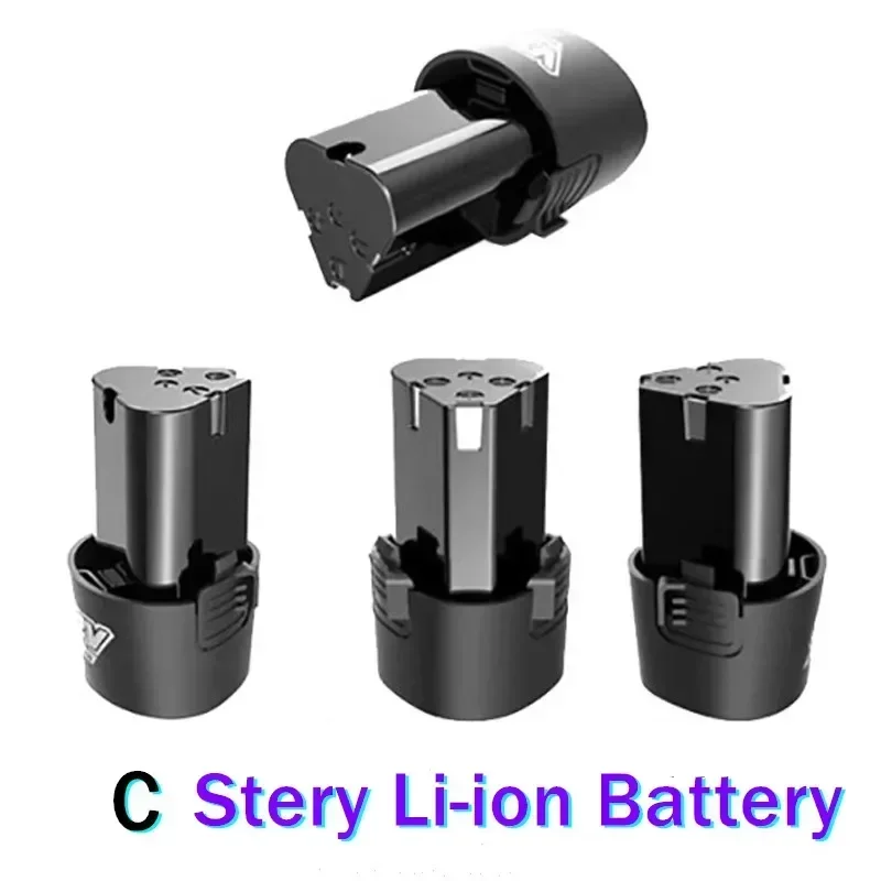 전동 공구 용 대용량 12V 6800mAh 범용 충전식 배터리, 전동 드라이버 전기 드릴 리튬 이온 배터리
