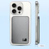 5000/10000mAh For Ultra Thin Alloy Powerbank Magnetic Wireless Fast Charger Power Bank For IPhone 15 14 13 12 Backup Battery 6
