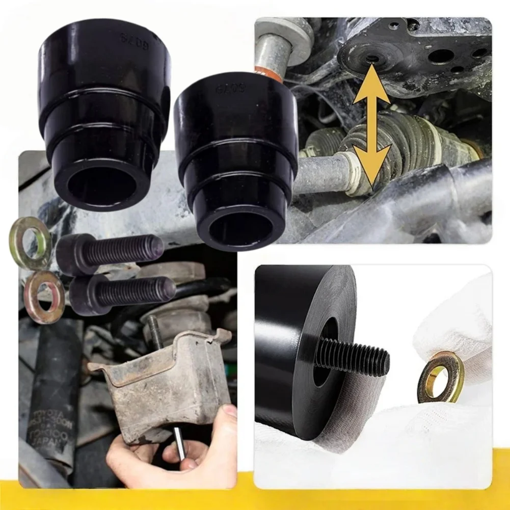 리어 범프 스톱 세트(2개) OEM:8.9104G 토요타용 4Runner 1996-2009 2WD/4WD 세단, 트럭 및 SUV용, 블랙.