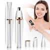 4 In 1 Womens Electric Eyebrow Trimmer Eye Brow Shaper Pencil Face Hair Remover For Women Automatic Eyebrow Shavers Pocketknife 3
