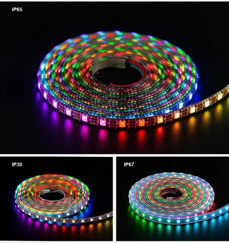 RGB LED Ʈ WS2812b   ,   ܺ   