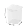 With Cover Swabs Cosmetic Organizer Storage Box Desktop Dust-Proof Makeup Removal Cotton Lipstick Cosmetics Organization Holder 6