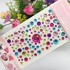 New Stickers On The Face Rhinestone Makeup Bright Face Art Sticker Children's Temporary Tattoo Rhinestone For Strasse Makeup 6