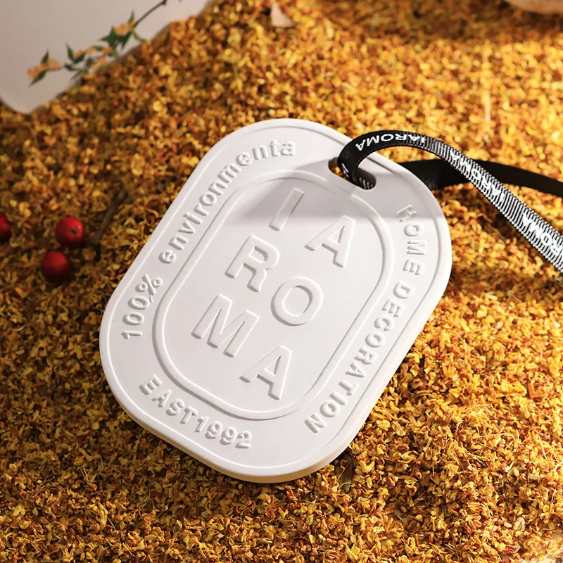 Fragrance Sachet for Closet, Air Freshener, Ceramic Hanging Ornament,Home Fragrance