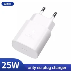 SAMSUNG Super Fast Charging 45W PD Type C Power Adapter - White 25w EU Plug