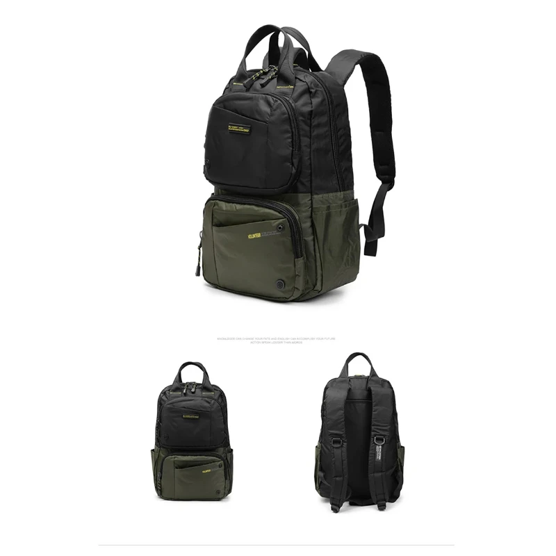 대용량 비즈니스 방수 옥스포드 여행 백팩, 빈티지 심플한 패션 컴퓨터 백팩, 학생들을 위한 새로운 제품 10 남성용 방수 대용량 하이 퀄리티, 멀티 포켓, 캐주얼 여행 Bags1698-02, 새로운 유행 자원 봉사 배낭, 2024