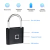 Fingerprint Lock Keyless Waterproof Anti-Theft Smart Lock Fingerprint Padlock Zinc Alloy Intelligent Safety Electronic DoorLock 4