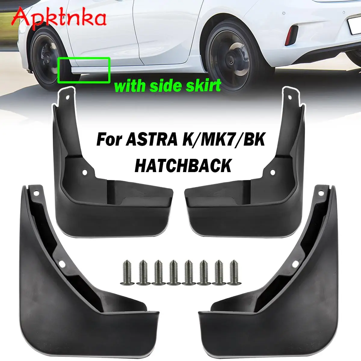 

4 шт., Автомобильные Брызговики для OPEL Vauxhall Holden Astra K MK7 BK RS RSV OPC VXR GSI 2015 - 2021