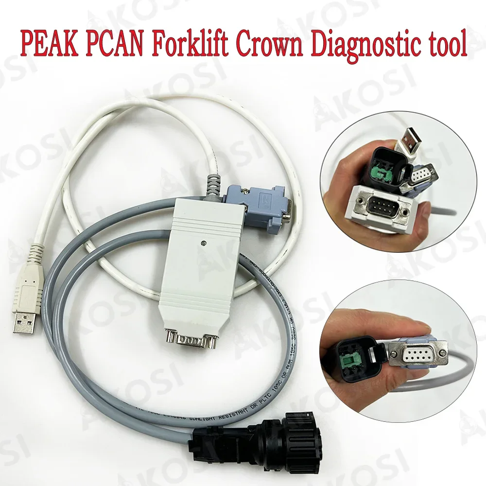 

2023 для вилочного погрузчика Crown & Linde серии VNA, инструмент для Диагностики Mitsubishi