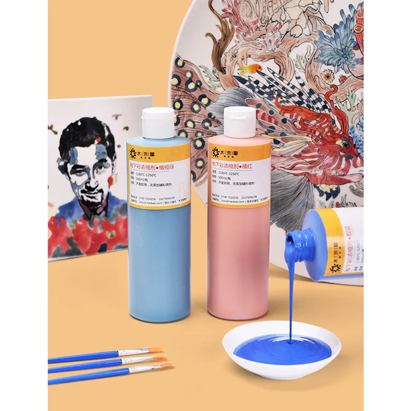 Ceramic Pigments Medium Temperature Underglaze Painting