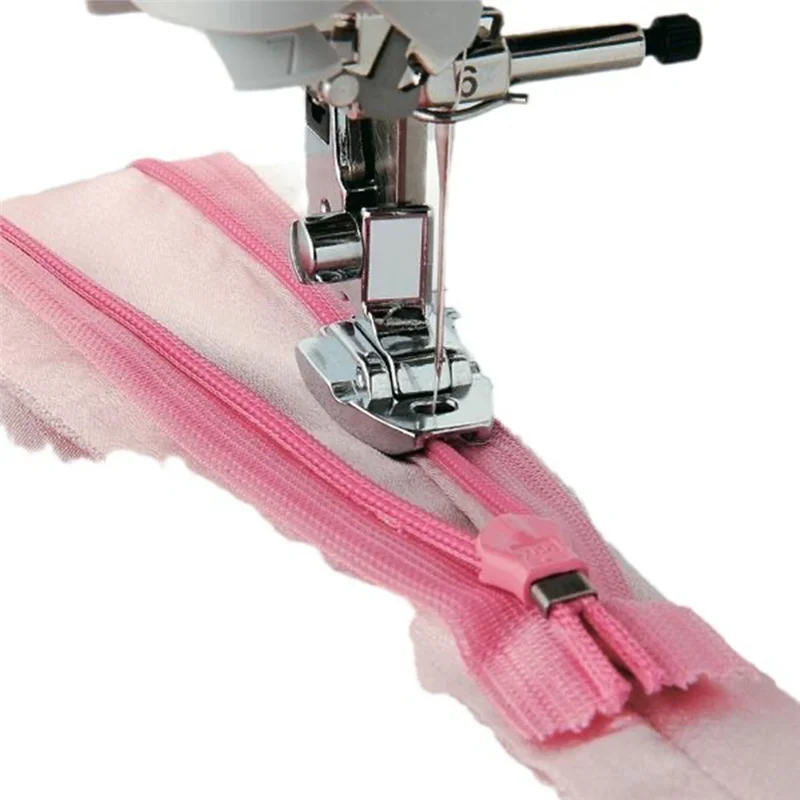 A82X-Metal Invisible Zipper Household Sewing Machine Parts Presser Foot Zipper Sewing Machine Presser Foot Accessories