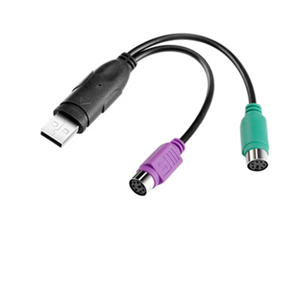 Usb Maschio Di Alta Qualità A Ps/2 Per Tastiera Adattatore Convertitore Cavo Convertitore Ps2 Femmina