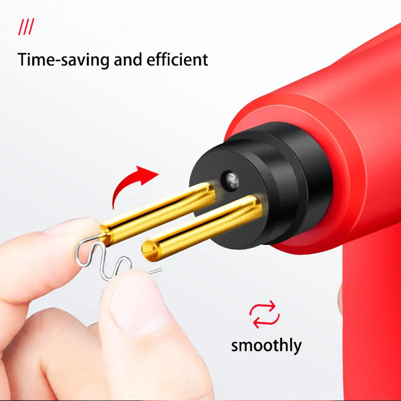 Plastic Welding Gun 70W Bumper Repair Kit With 200Pcs Hot Staple Rapid Heating Welding Machine For Plastic Repair US Plug 4
