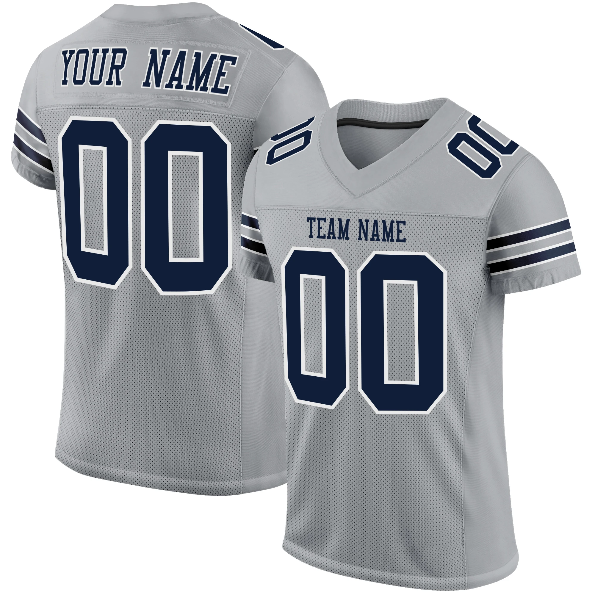 Personalized Custom American Football Jersey Sublimation Printing Team Name/Number Football Shirt Fan Gift Rugby Jersey for Men