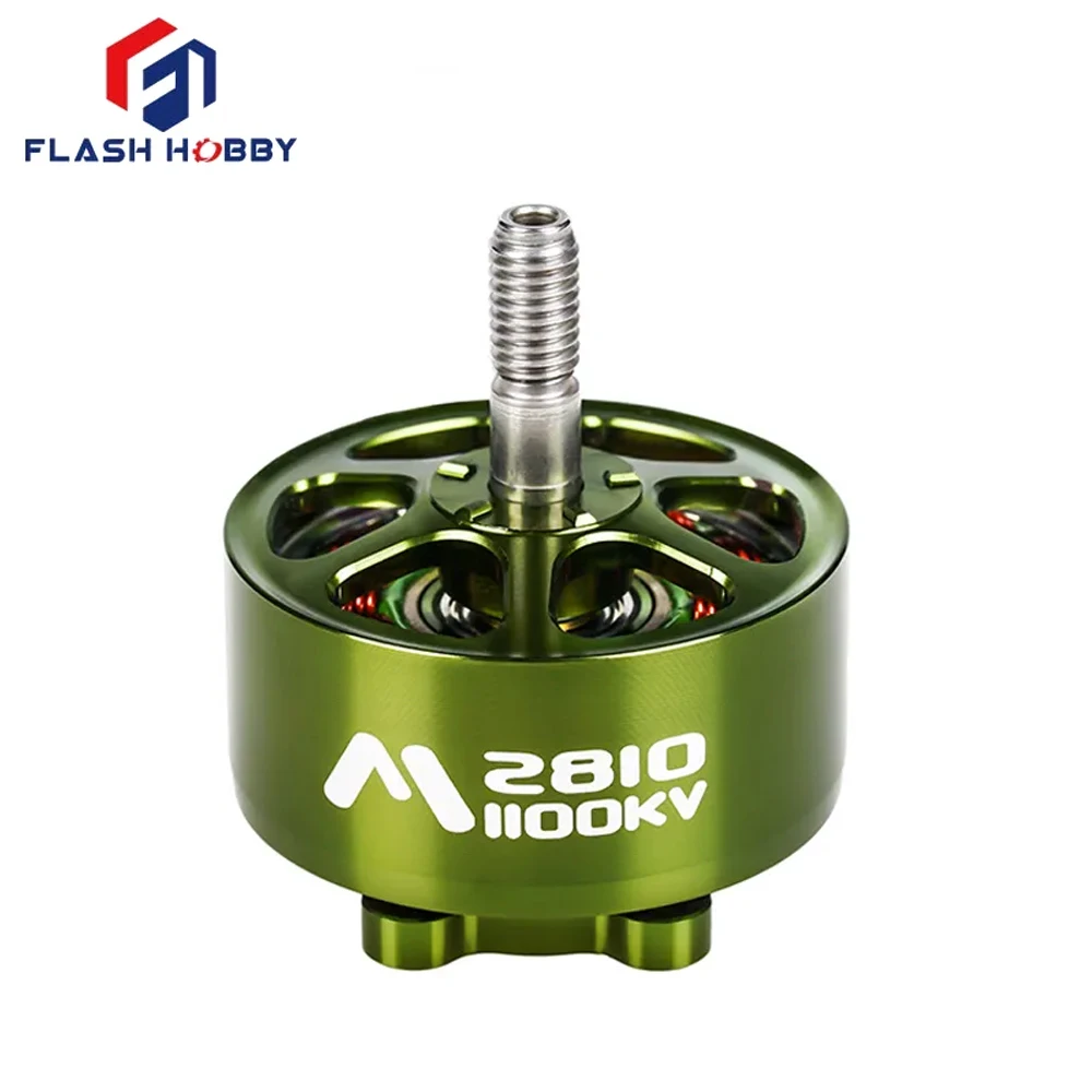 4pcs/lot FlashHobby Mars2810 Mars 2810 M2812 1100KV 3-6S BLDC Outrunner Motor 5mm Shaft For RC Fixed-wing Fpv Drone