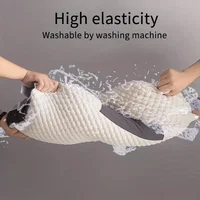 Knitted  Cotton Neck Pillow, Soft, High-Quality Pillow Core, Removable Pillowcase 2