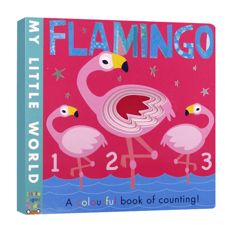 

Альбом с Фламинго My Little World, книга с картинками на английском языке для детей 3, 4, 5, 6 лет, 9781788814690 г.