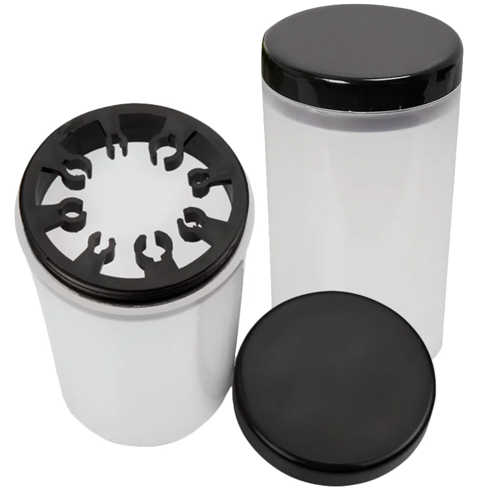 2 Pcs Paint Brush Pencil Bottle Artist Painting Cleaning Detachable Cleaner Nail Tool Accessories Portable Washing