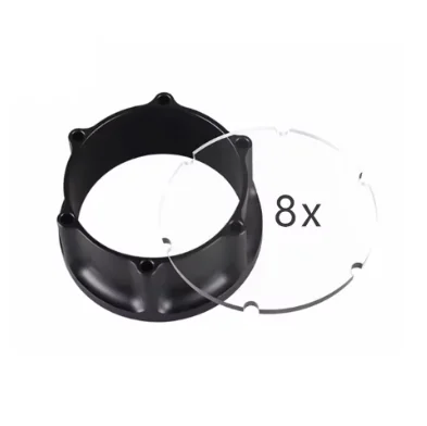 TOPOINT TX9610 vue d'arc composé 6 pouces Micro réglable vue à broche unique 4X 6X 8X accessoires de visée de tir à l'arc  18