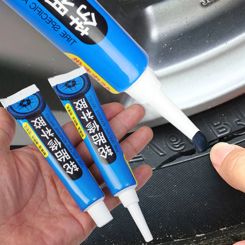30G Guarnizione Per Auto Colla Per Pneumatici Riparazione Di Crepe Colla Adesiva Per Incollaggio Di Gomma Kit Di Riparazione Per Pneumatici Per Foratu
