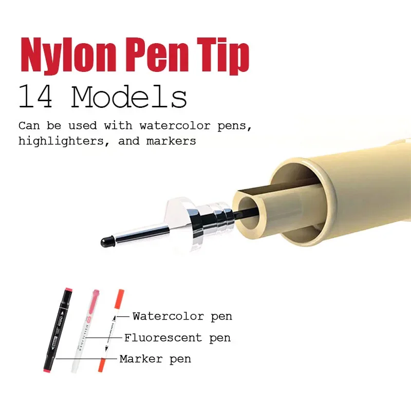 3-12Pcs Pigment Liner Micron Drawing Pen Manga Pigma Ink Marker Pen Sketching Brush Set Hook Line Needle Art Supplies permanent marker pen marker pens color marker pens permanent marker permanent markers pen marker paint marker pen markers pen marker pen acrylic paint markers