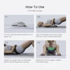 Lower Spine Back Pain Relief Treatment Stretcher Back Stretcher Pillow Chronic Lumbar Support Herniated Disc Posture Corrector 5