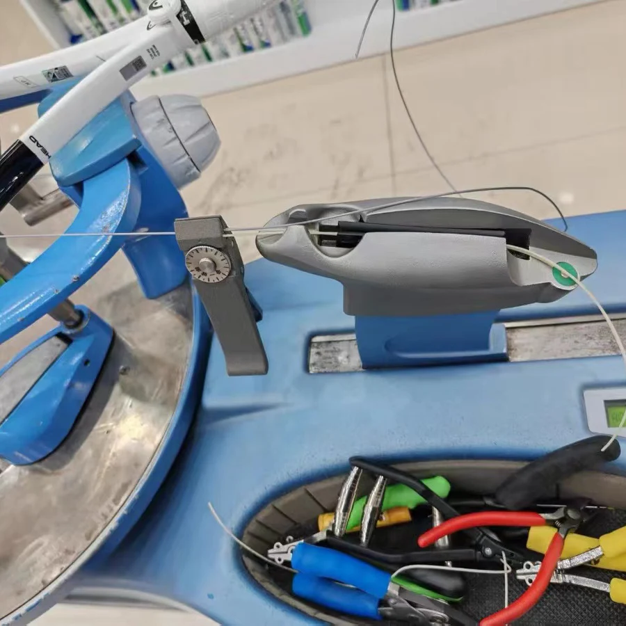 1PC Badminton Machine Stringing Tools Starting Clamp Flying Clip Threading Badminton Accessories Not Loose Pounds Set Tools badminton stringing clamp