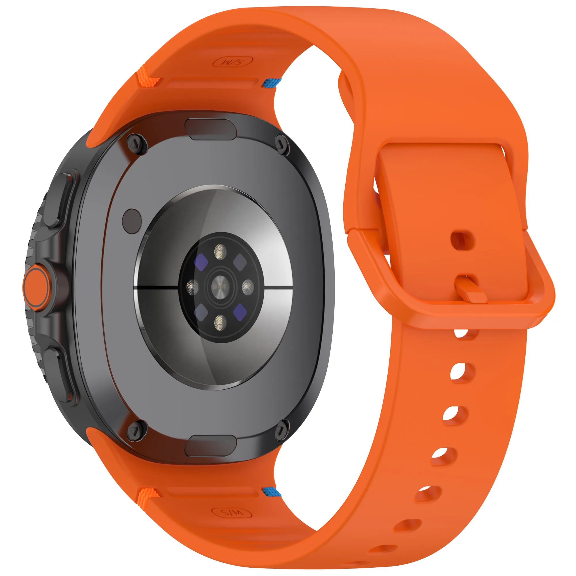 Offizieller Silikon-Watchbanbd für Samsung Galaxy Watch 8 40 mm 44 mm 1:1 Sport-Armband-Armband Galaxy Watch 8 Classic 46 mm Gürtel – Detail 14